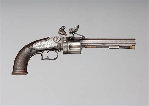 revolver flintlock